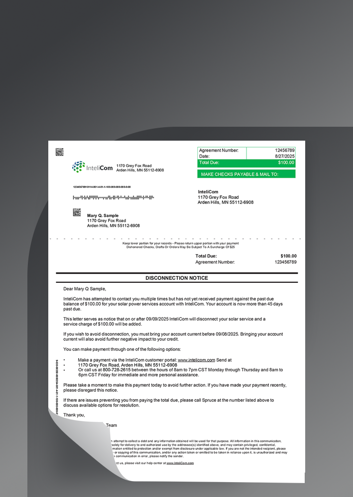 disconnection notice_box