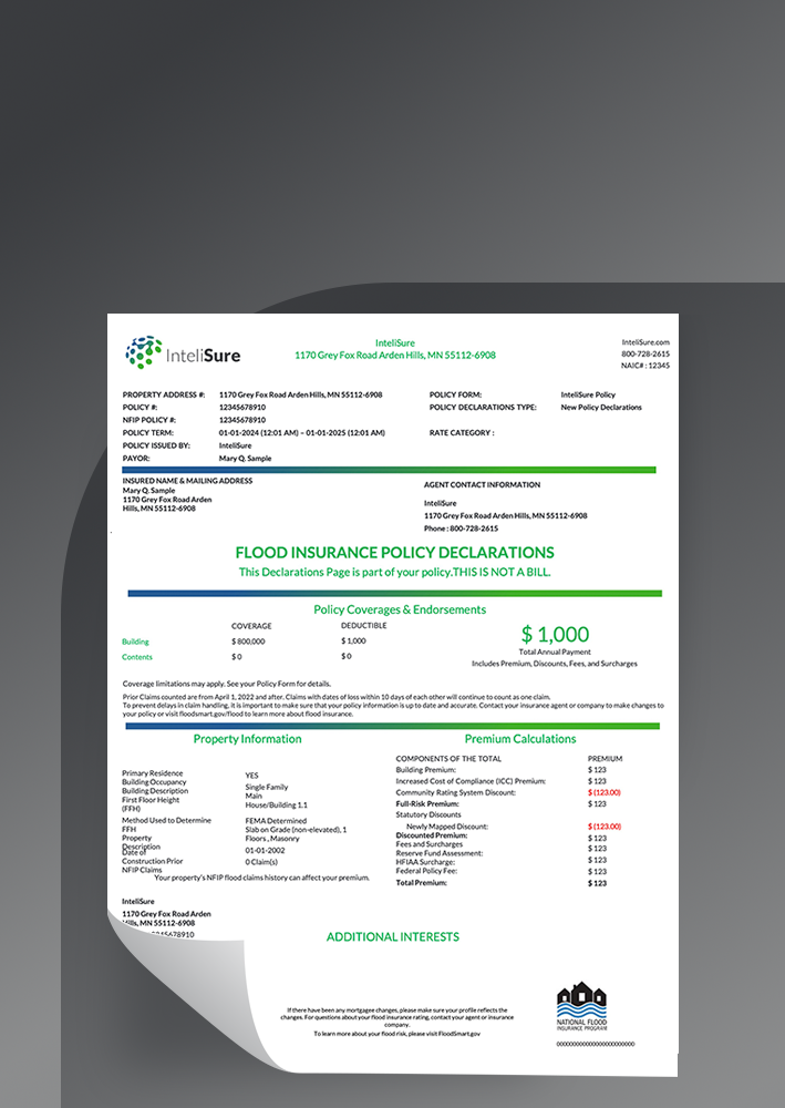 intelisure Declaration of Coverage_box