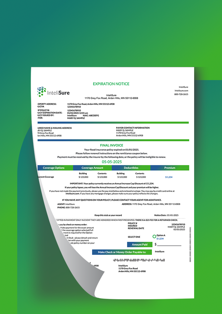 intelisure expired bill_box